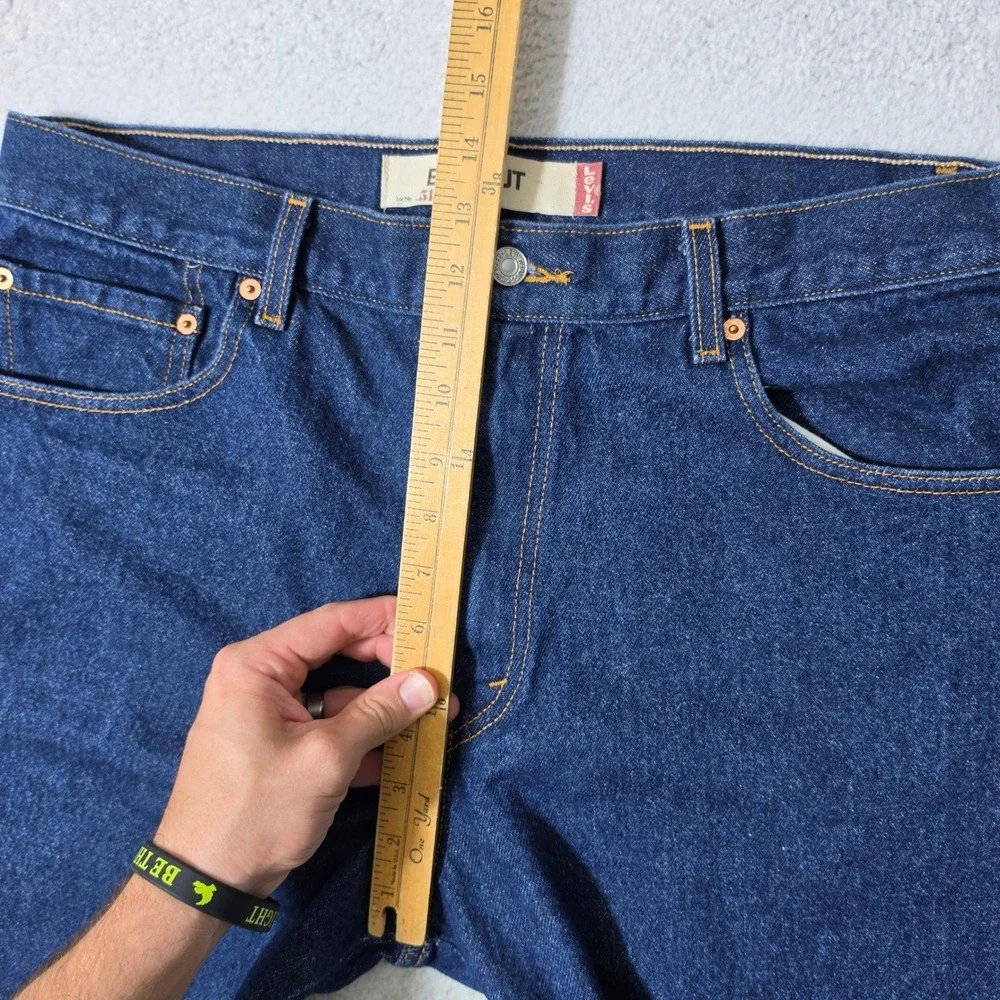VTG Levi 517 Boot Cut Mens 35/34 Jeans Blue Denim Classic Western Rugged Pants